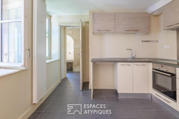 Triplex avec terrasses dans une bâtisse historique