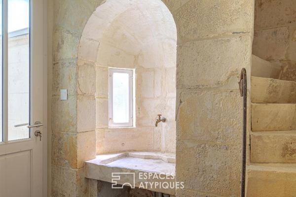 Triplex avec terrasses dans une bâtisse historique