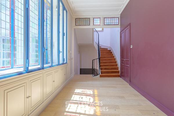 Triplex avec terrasses dans une bâtisse historique