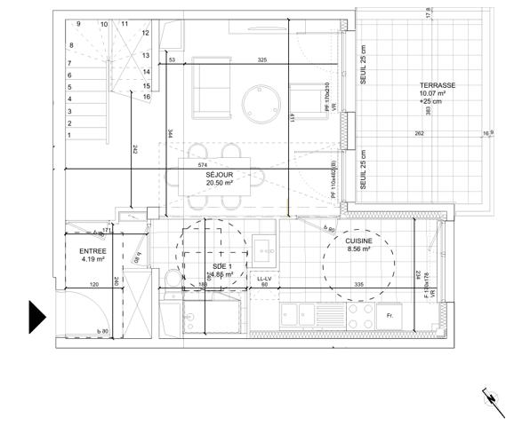 T3 Duplex au calme, Terrasse, Parking, proche transports et commodités, idéal 1er achat