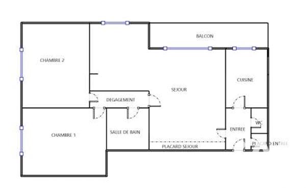 Appartement à vendre 4 pièces 67 m² Châtillon