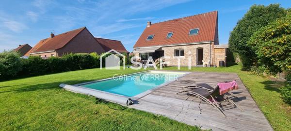 MAISON INDIVIDUELLE 4 CHAMBRES PISCINE ET DOUBLE GARAGE