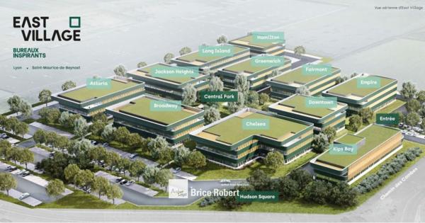 Bureaux à vendre ou louer à Saint Maurice de Beynost dans un campus innovant