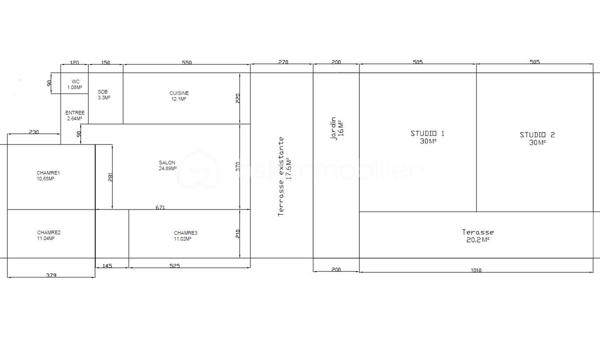 Maison de ville de 137 m²