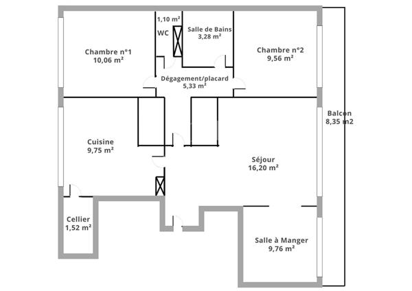 APPARTEMENT EN INVESTISSEMENT LOCATIF