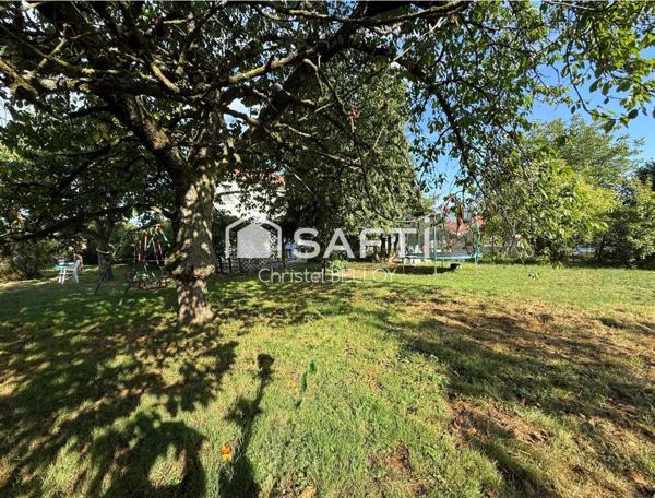 Maison de 162 m2 - 4 chambres -jardin de 1583m2