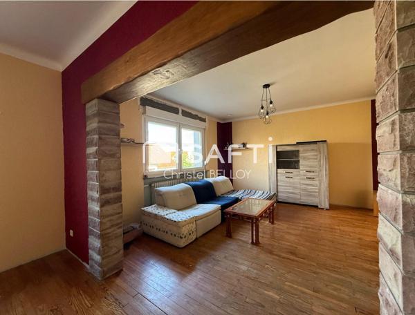 Maison de 162 m2 - 4 chambres -jardin de 1583m2