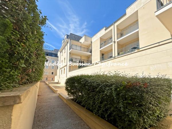 Appartement 2 pièces DEAUVILLE 43,48 m² - terrasse plein sud de 20 m²-box fermé- plage à pied