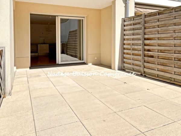 Appartement 2 pièces DEAUVILLE 43,48 m² - terrasse plein sud de 20 m²-box fermé- plage à pied