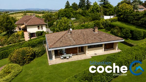 Charly – Maison d'architecte, vue exceptionnelle, potentiel rare