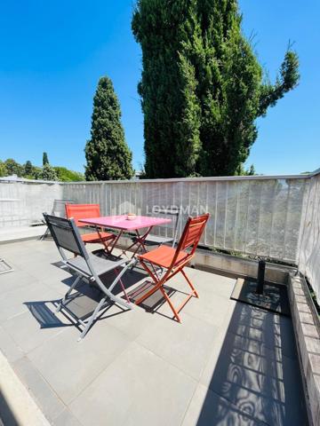Montpellier (34090) T2 41,27m2 avec terrasse et garage dernier étage