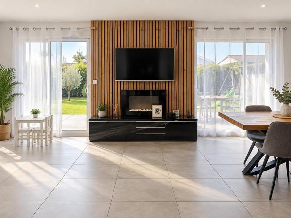 Maison contemporaine avec DPE A et terrasse