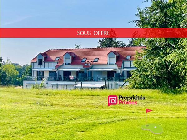 Superbe duplex 2 CHAMBRES , terrasse , garage et cave avec vue golf - 73.44 m2
