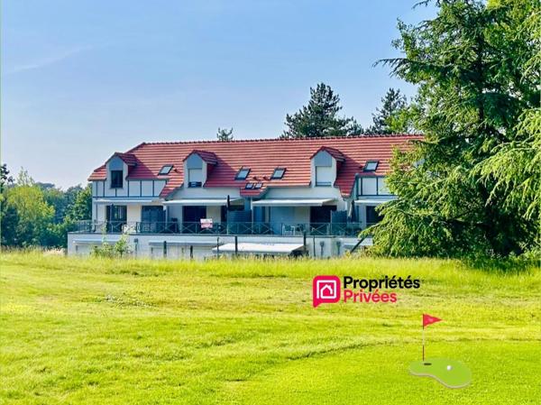 Superbe duplex 2 CHAMBRES , terrasse , garage et cave avec vue golf - 73.44 m2