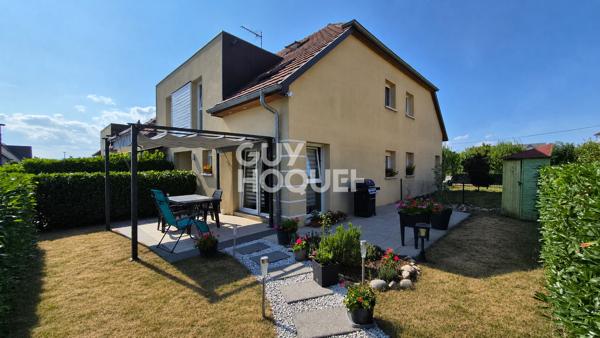 Appartement 4 pièces avec jardin, terrasses et garage