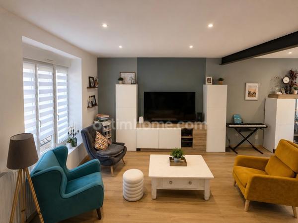 Maison rénovée à vendre 4 chambres, jardin et piscine à BRAS SUR MEUSE