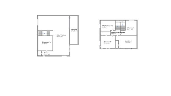 Maison 4 pièces - 76 m²