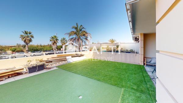 T5 DE 112M2 EN RDJ PREMIÈRE LIGNE AVEC TERRASSES (123 m² & 25 m²)