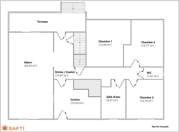 Maison 170 m², spacieuse dans un environnement calme et agréable