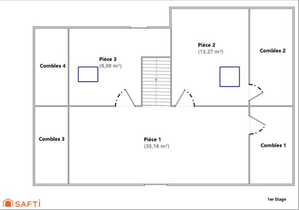 Maison 170 m², spacieuse dans un environnement calme et agréable