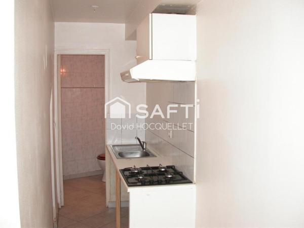 Appartement 1 piece de 16,68 m2