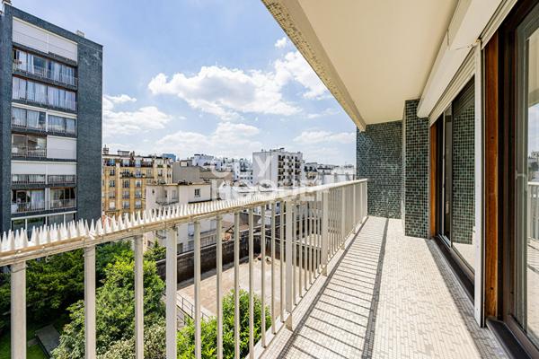 75015 - CONVENTION / RUE YVART - APPARTEMENT 123 m² - 3 CHAMBRES BALCONS