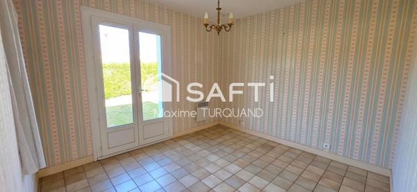 Pavillon sur sous-sol 88m², 4 chambres.