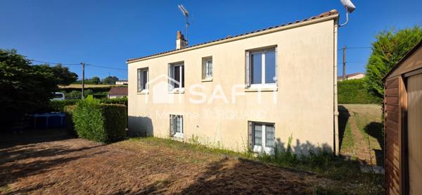 Pavillon sur sous-sol 88m², 4 chambres.