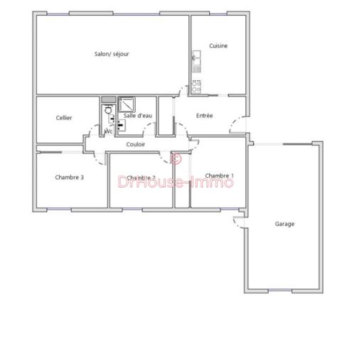 Maison à vendre 5 pièces de 91 m²