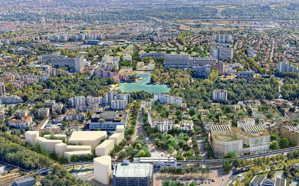 Immeuble à vendre    4 pièces • 1 153 m2 Toulouse