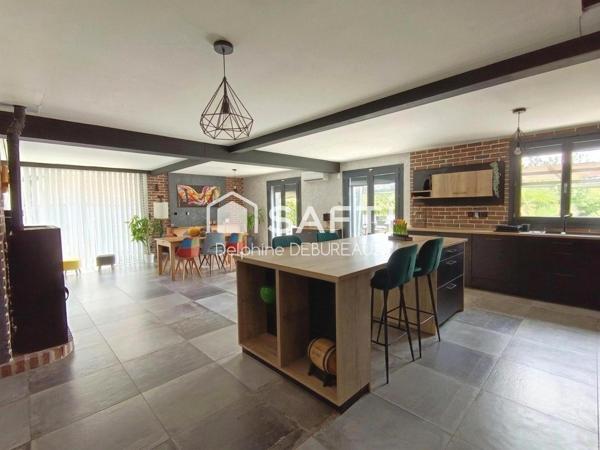 Maison familiale rénovée de 186 m² avec beau jardin sur secteur prisée