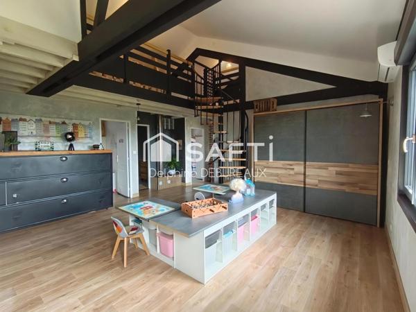 Maison familiale rénovée de 186 m² avec beau jardin sur secteur prisée