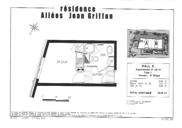 TOULOUSE / Location Appartement 1 Pièce 16 m²