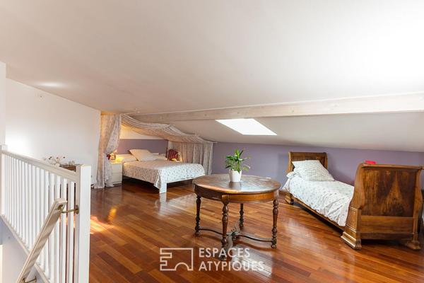 Maison quartier Chabrillan Montélimar avec studio indépendant, accès PMR, piscine et jardin paysagé