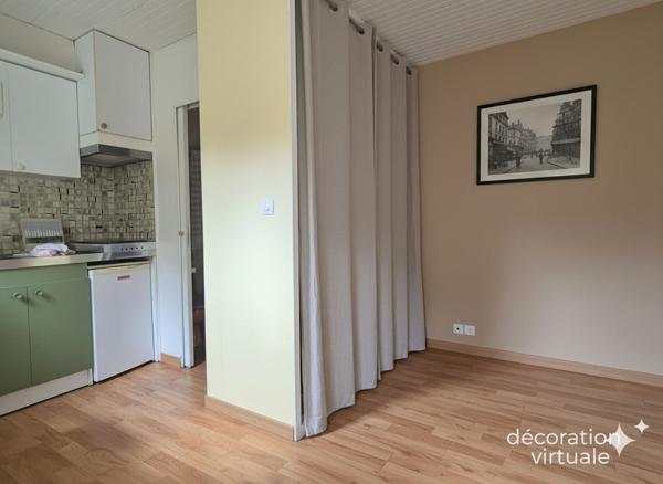 BORDEAUX ST NICOLAS - Appartement au calme en fond de parcelle avec terrasse