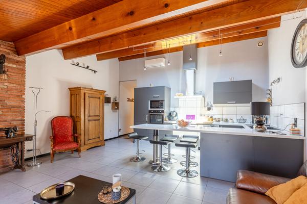 Appartement de charme T3 - 75m2 avec jardin
