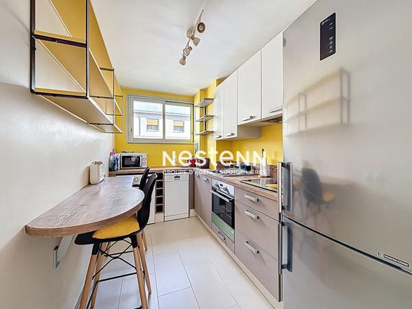 ISSY LES MOULINEAUX - CENTRE VILLE - Appartement traversant 3 pièces 2 chambres proximité métro Mairie d'Issy ligne 12