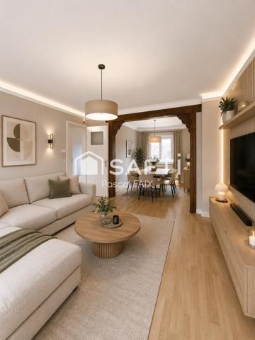 « Augny – Maison familiale 122 m², 3 chambres, garage double, jardin piscinable et vie de quartier privilégiée ».