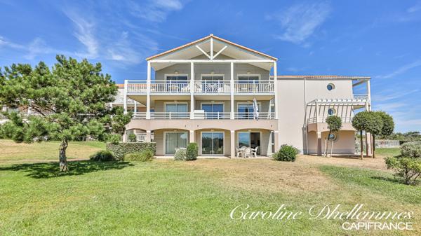 Vue mer permanente – Appartement 47 m² avec terrasse au cœur de La Pironnière