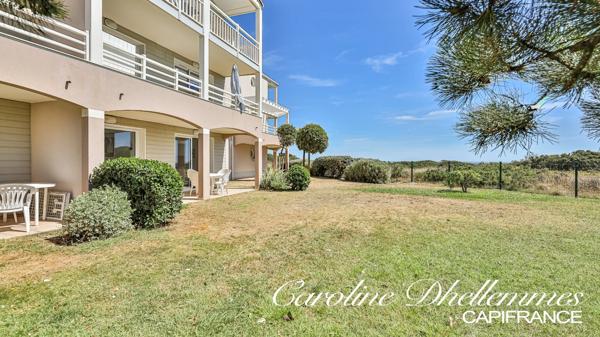 Vue mer permanente – Appartement 47 m² avec terrasse au cœur de La Pironnière