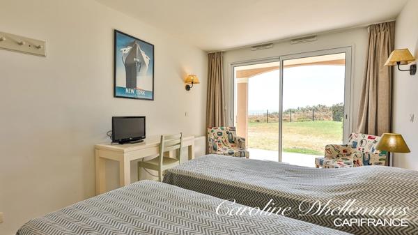 Vue mer permanente – Appartement 47 m² avec terrasse au cœur de La Pironnière