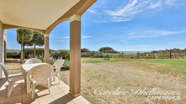 Vue mer permanente – Appartement 47 m² avec terrasse au cœur de La Pironnière