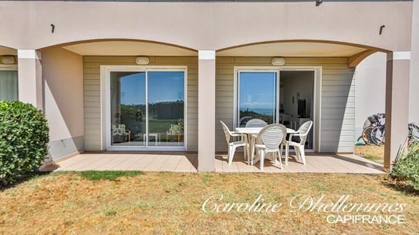 Vue mer permanente – Appartement 47 m² avec terrasse au cœur de La Pironnière