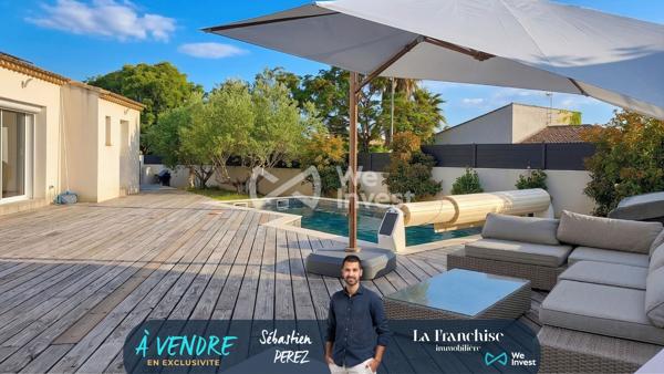 Villa T6 à Saint-Aunès : Le confort du TOUT PLAIN-PIED