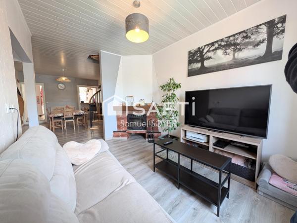 MAISON 3 CHAMBRES, GARAGE, JARDIN