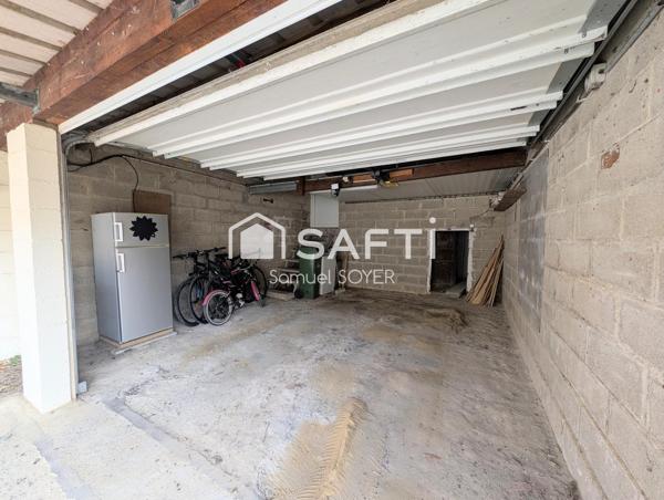 MAISON 3 CHAMBRES, GARAGE, JARDIN