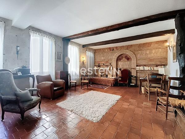 Appartement T3  de 75 m² à Auch avec cour intérieur