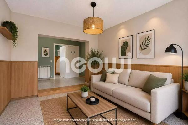 Maison à rénover avec extérieur et garage