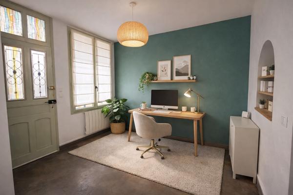 Malicorne-sur-Sarthe (72270) MAISON 95M2 - 2 CHAMBRES