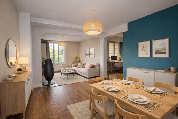 Malicorne-sur-Sarthe (72270) MAISON 95M2 - 2 CHAMBRES